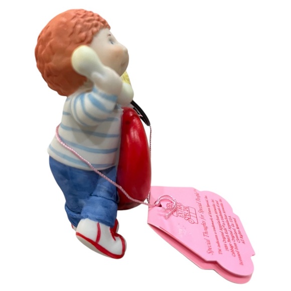 1985 Cabbage Patch Kids " Valentine Phone Call " Figurine In Box - Picture 5 of 7